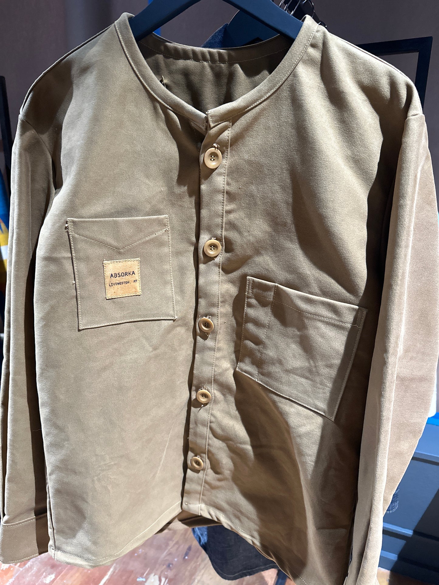 Absorka Canvas Button Up