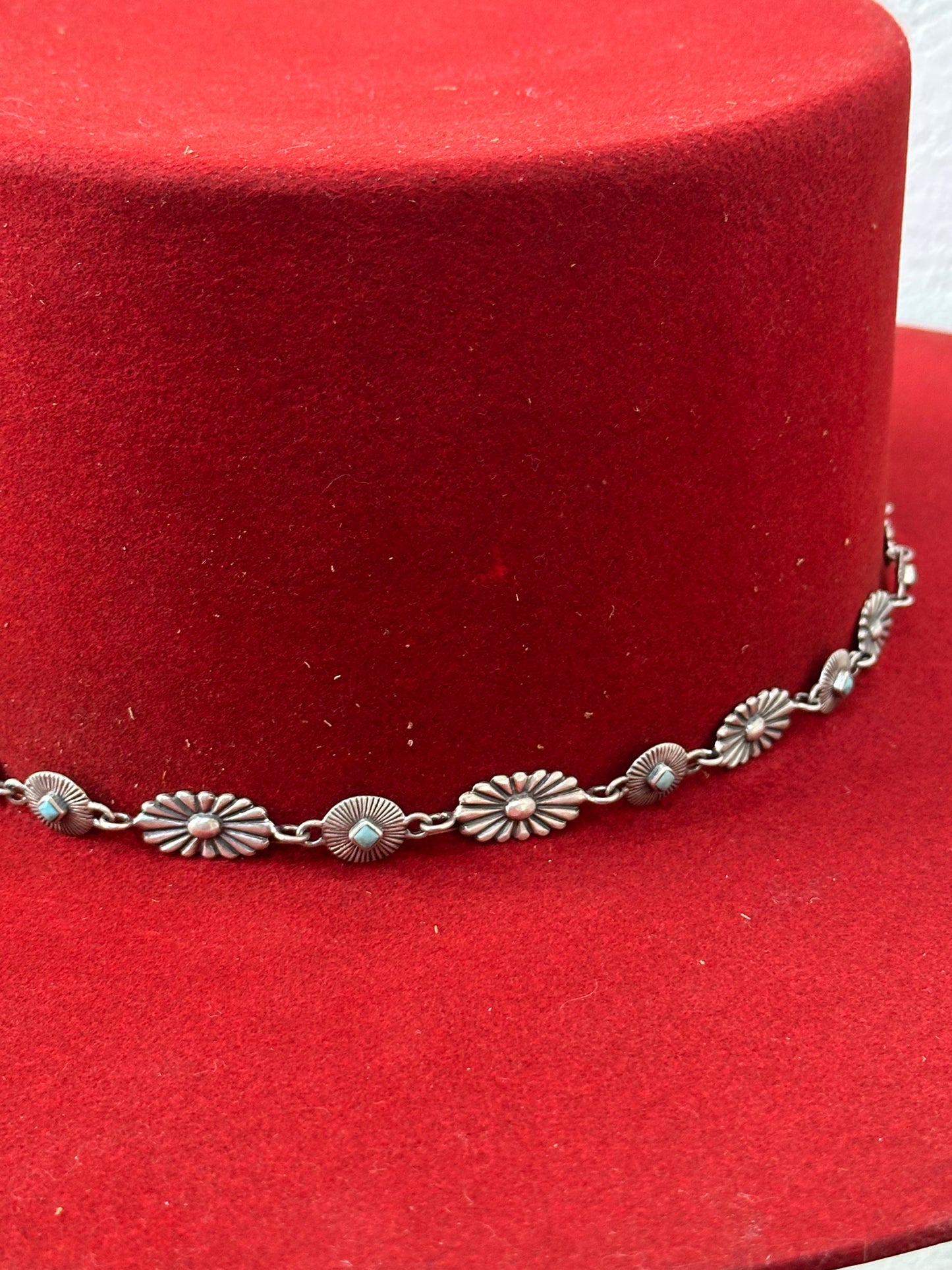 Desert Concho Hatband