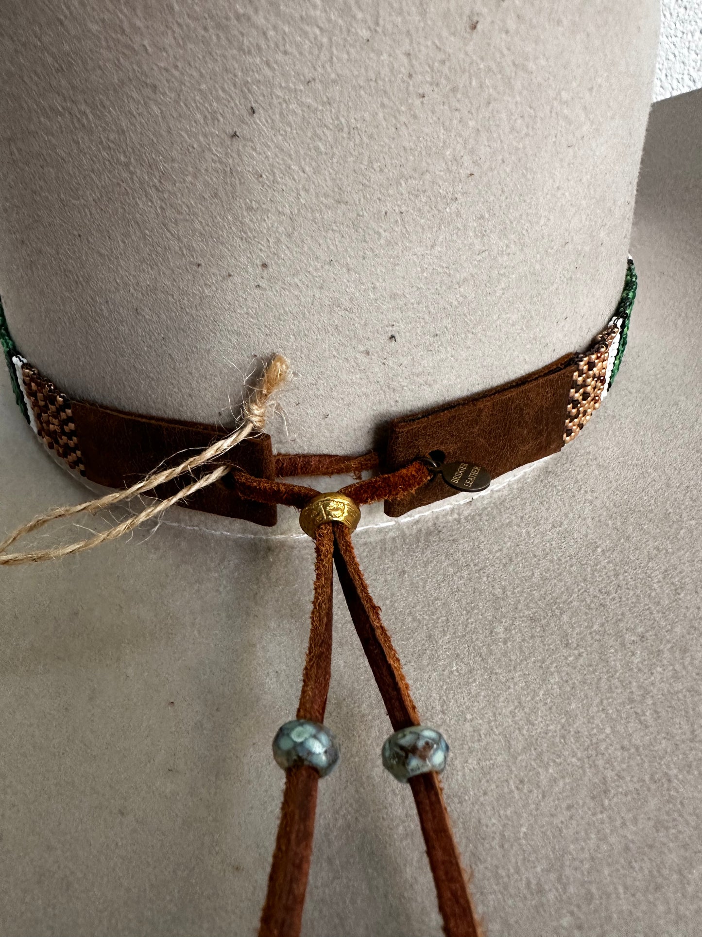 Bridger Leather Mallard Duck Pattern