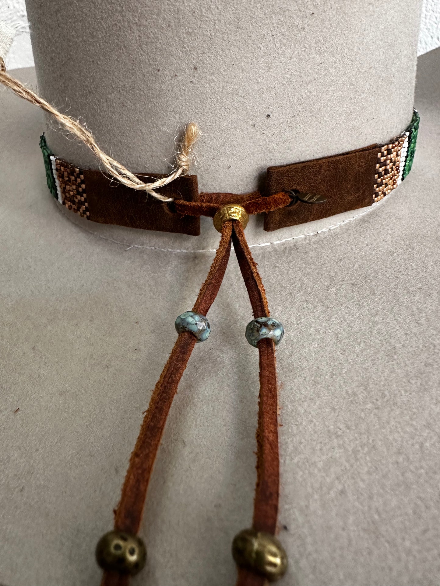 Bridger Leather Mallard Duck Pattern
