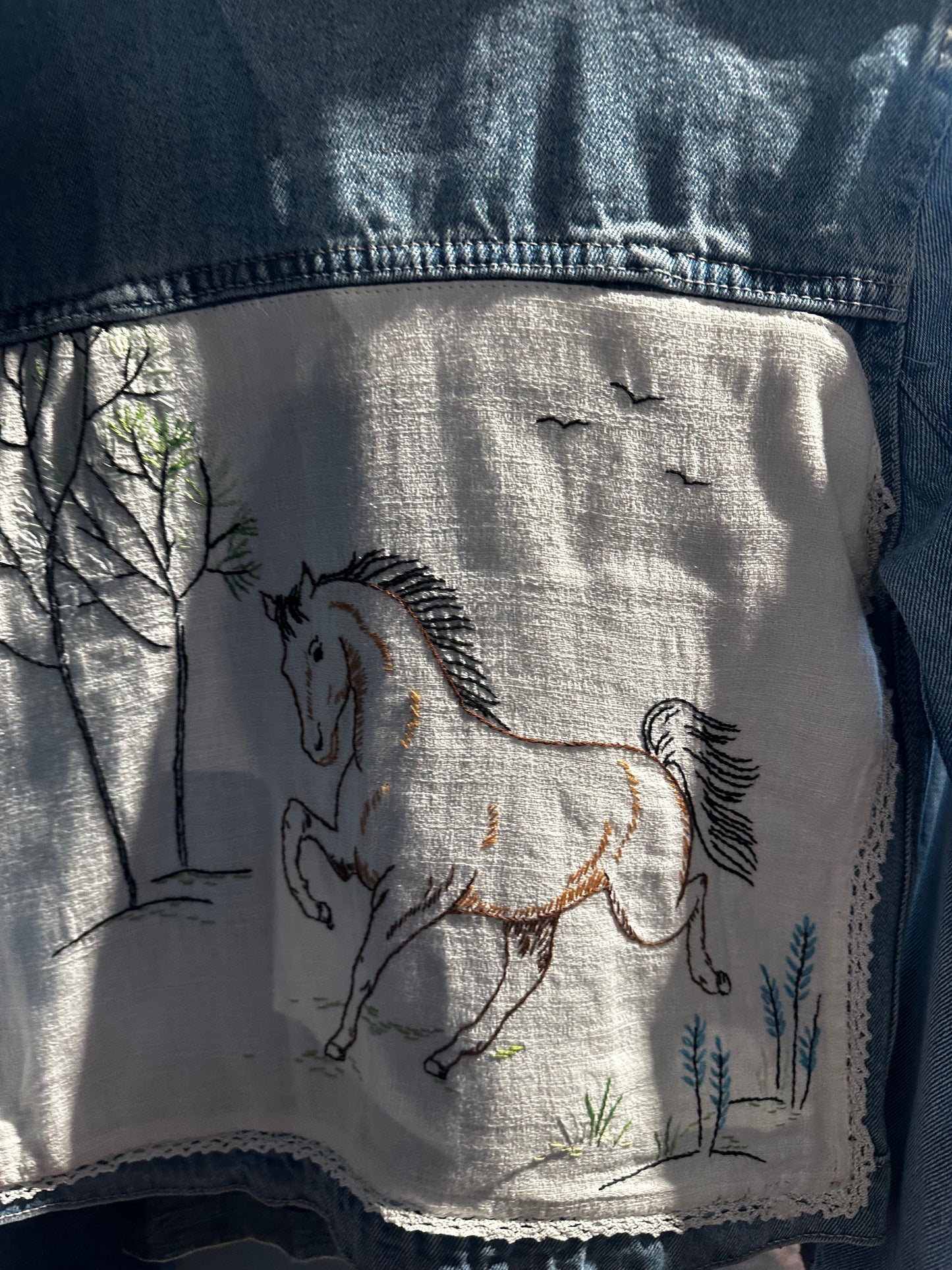 Denim Pony Kids Jackets