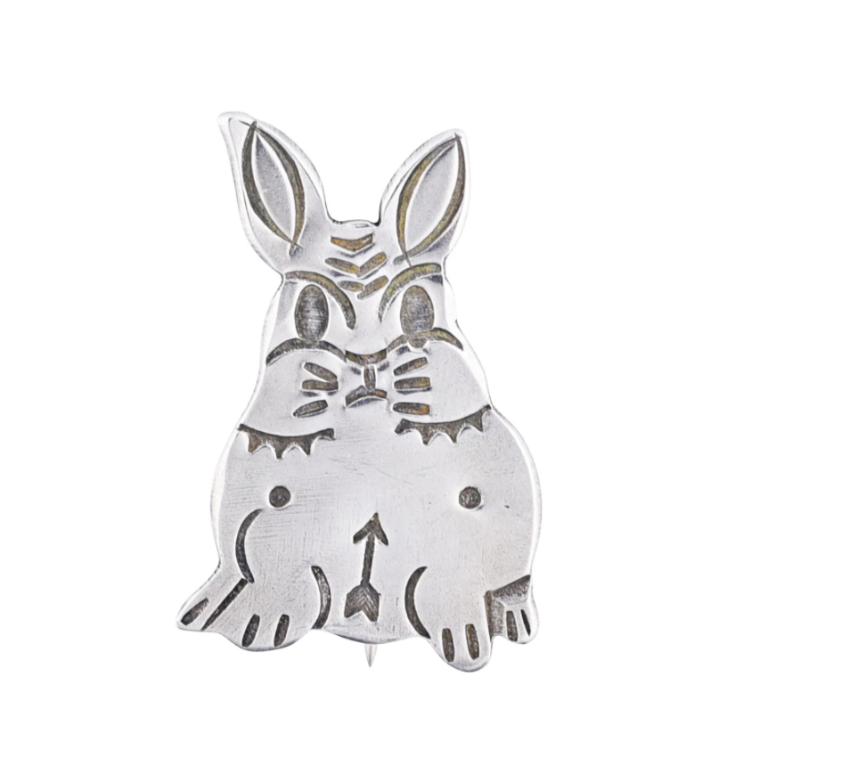 JOE EBY BUNNY PIN