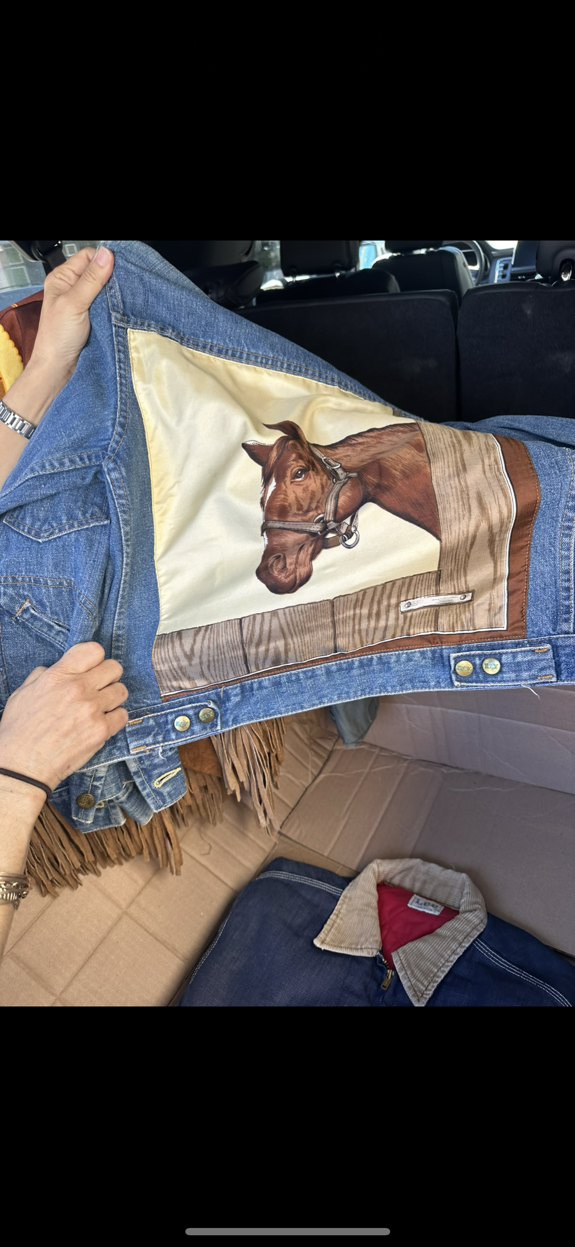 Denim Pony Denim Jacket 4