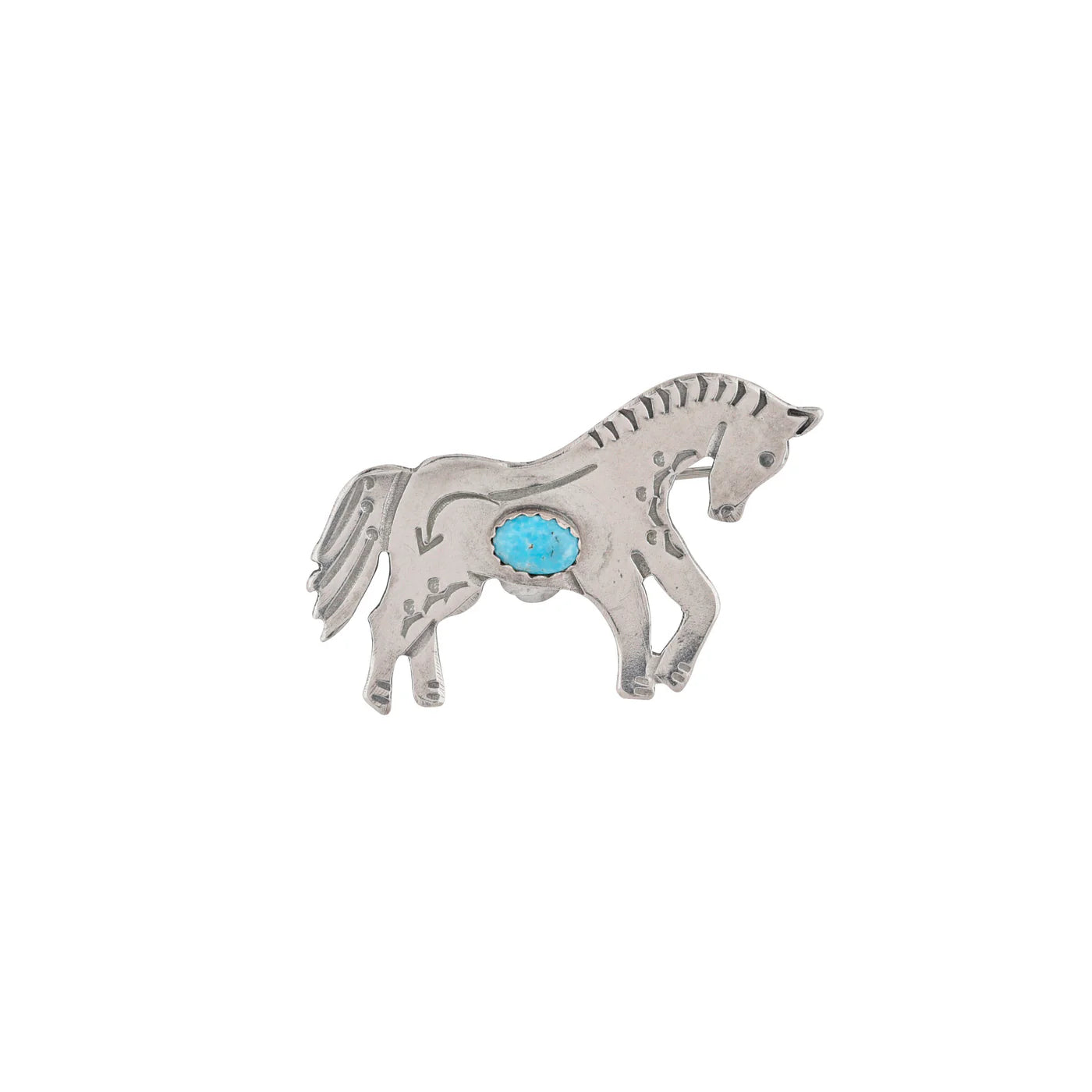 JOE EBY PRANCING PONY PIN