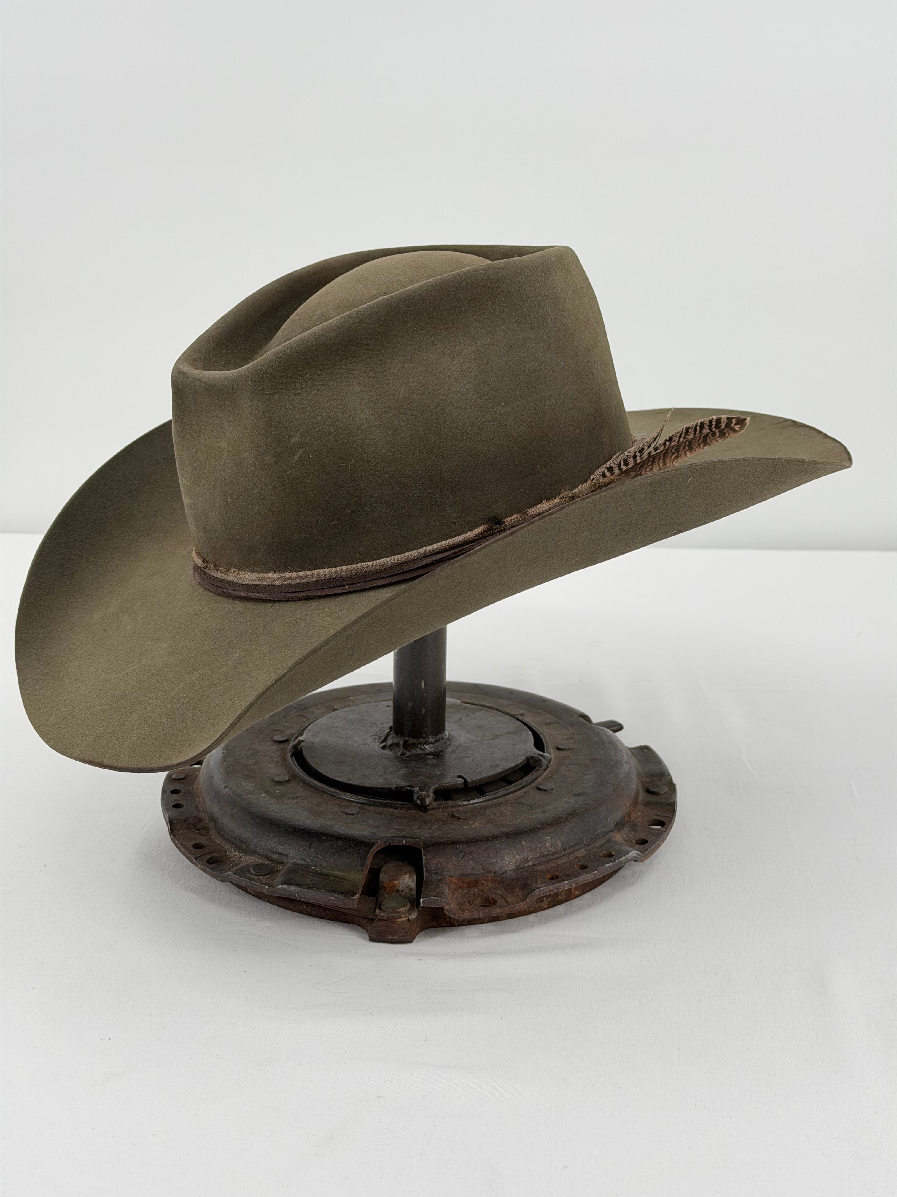 Military Green Oval 50/50 Hat - 7 1/8