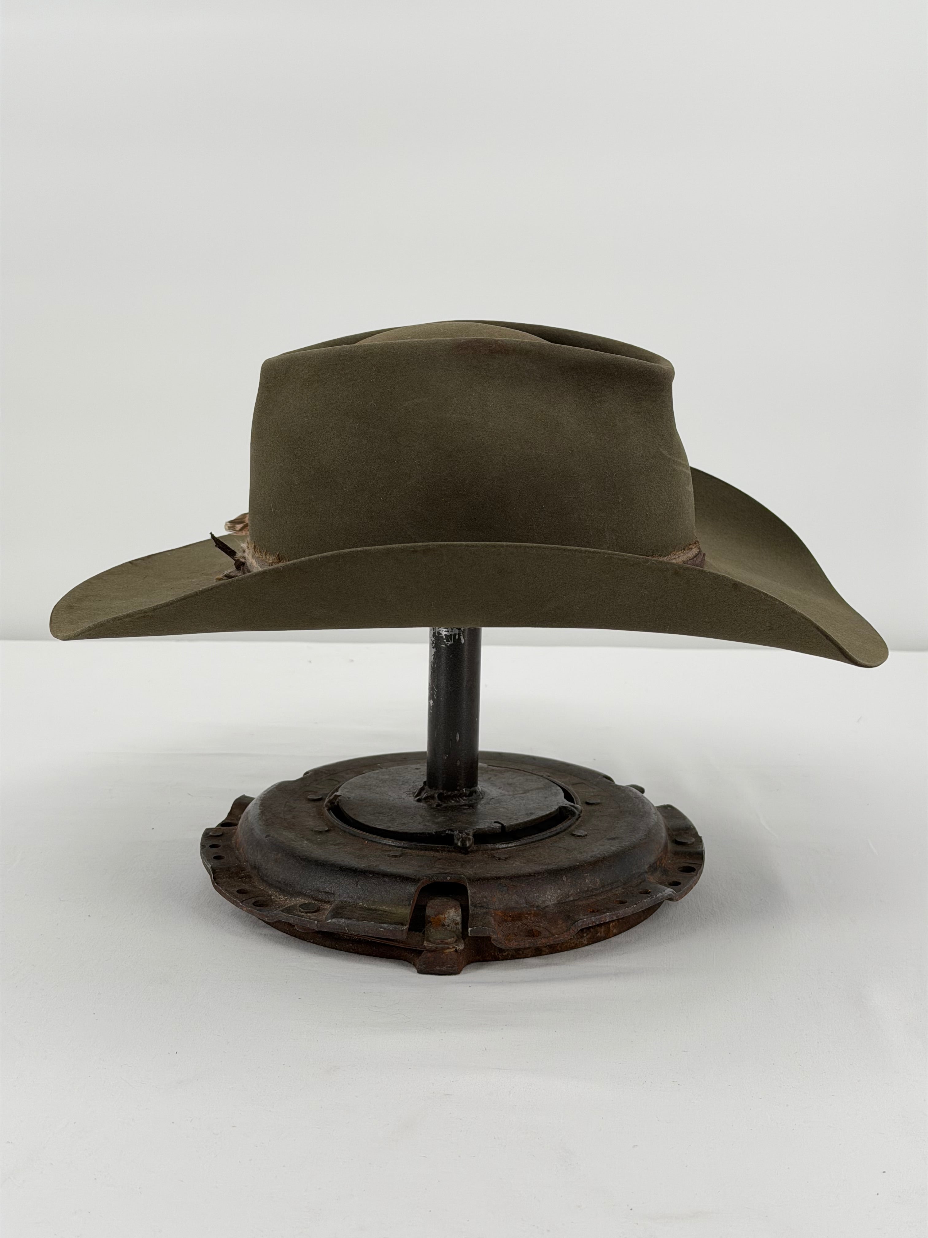 Military Green Oval 50/50 Hat - 7 1/8