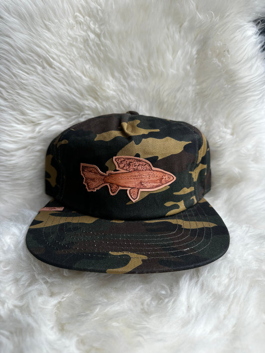 Steph Kasun Art Camo Fish Hat