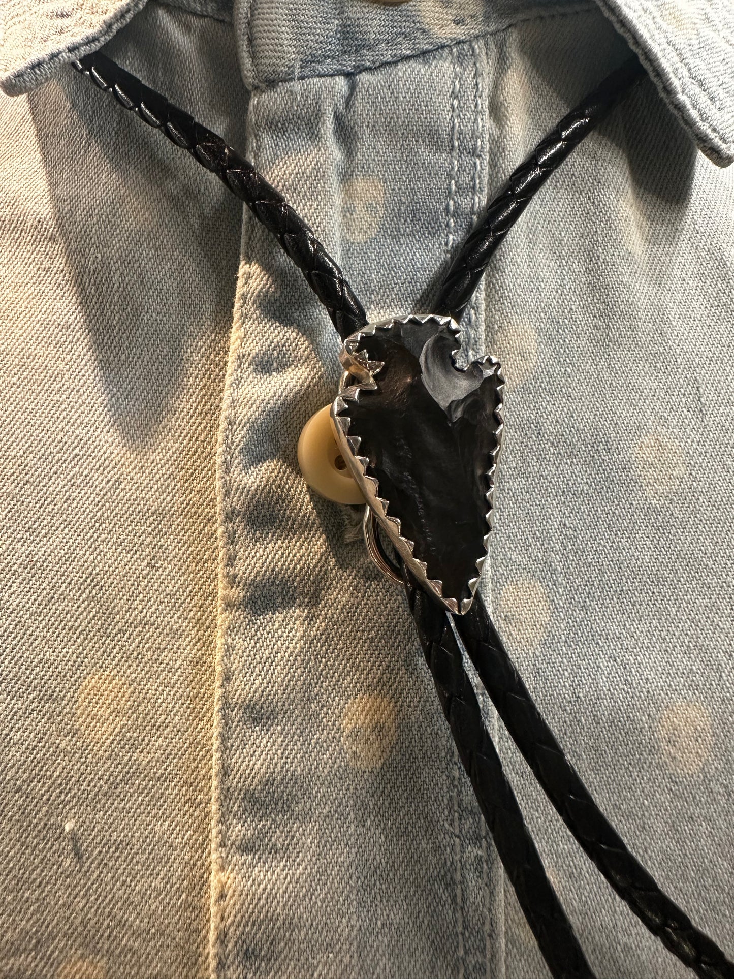 Peyote Bird Bolo Black