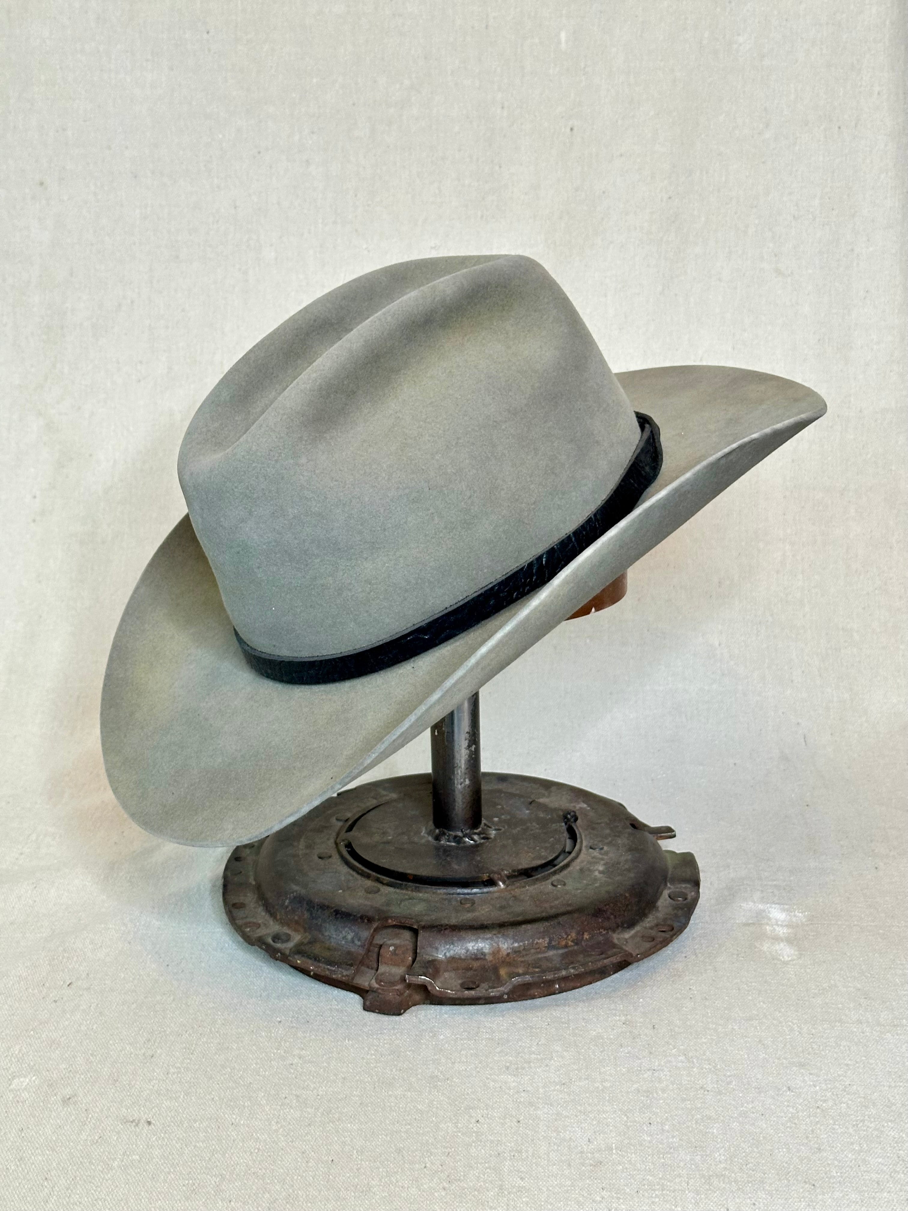 Sage Round Nutria Hat - 7 3/8