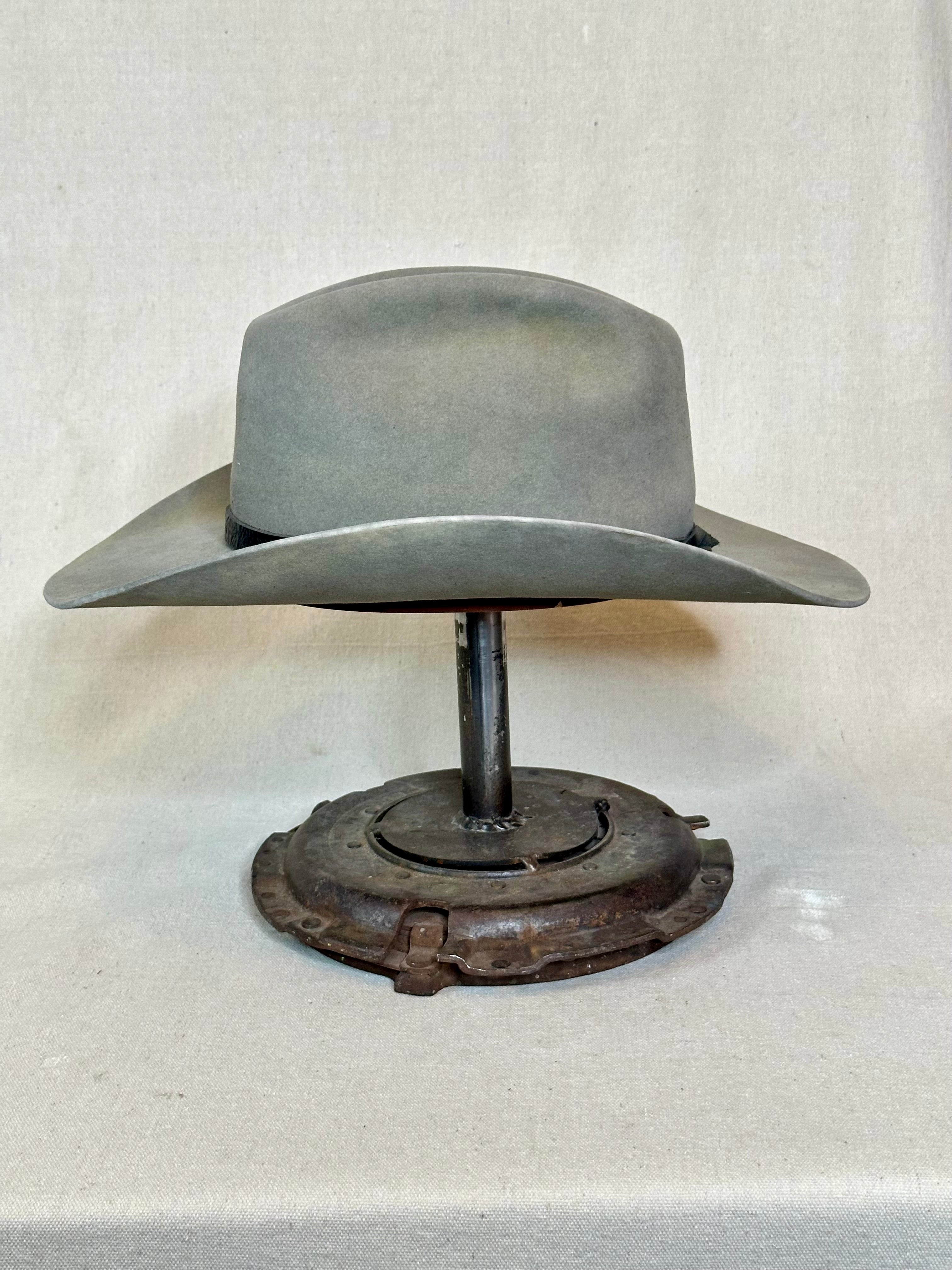 Sage Round Nutria Hat - 7 3/8