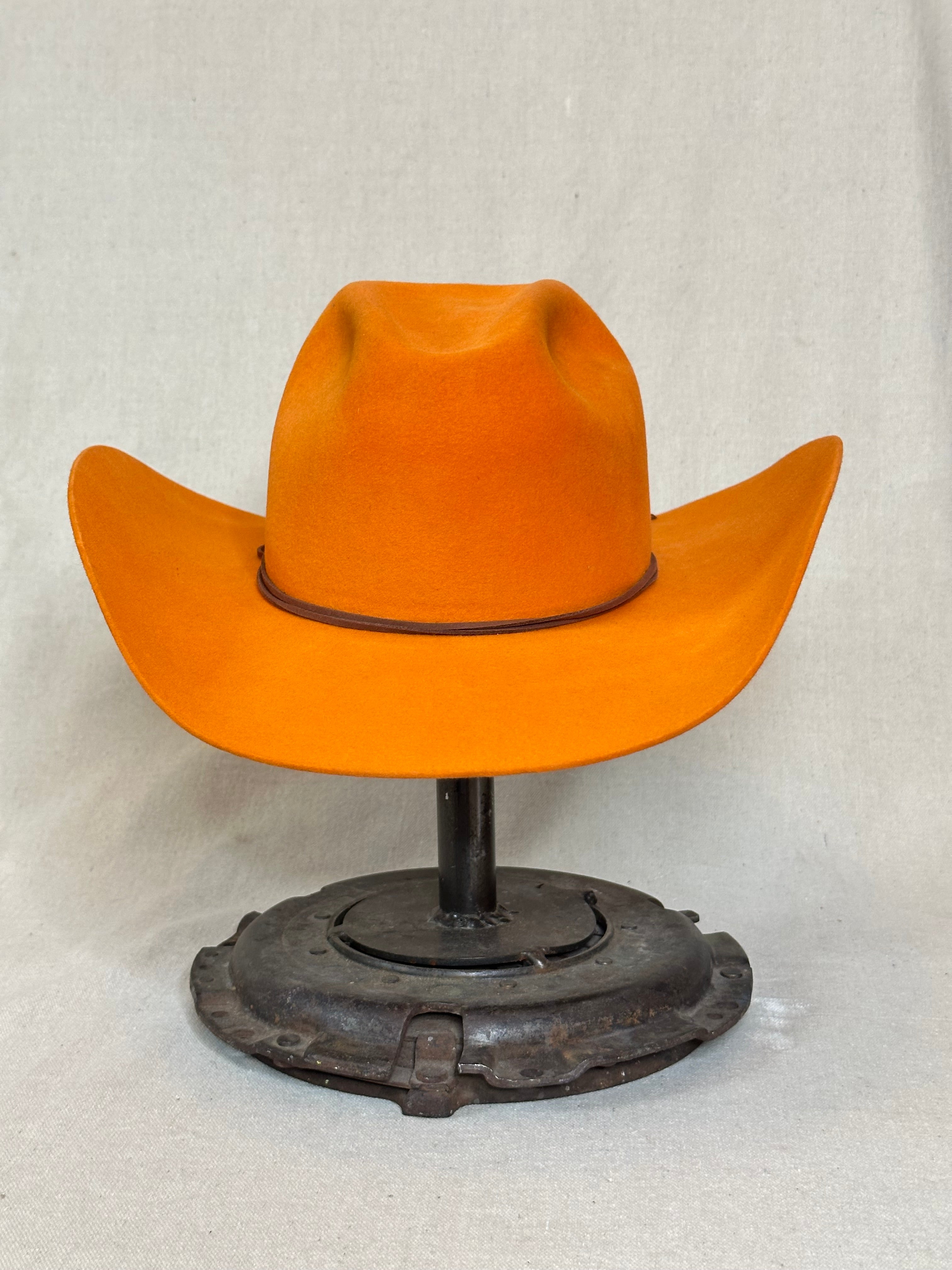 Orange Long Rabbit Hat - 7 1/8
