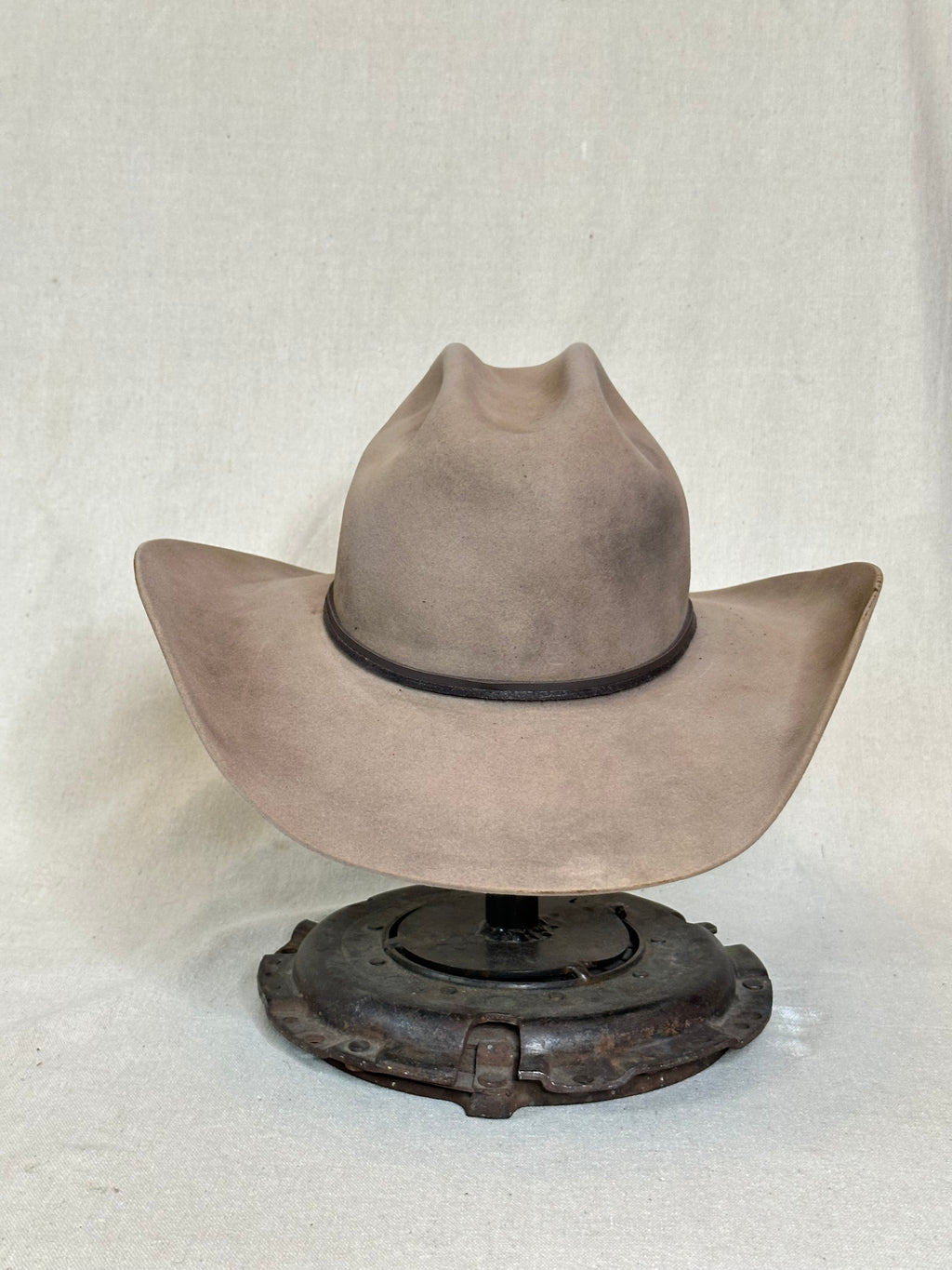 Tan Long Nutria Hat - 7 1/4