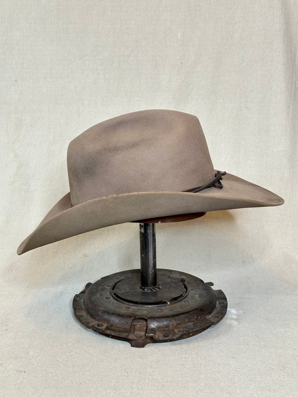 Tan Long Nutria Hat - 7 1/4