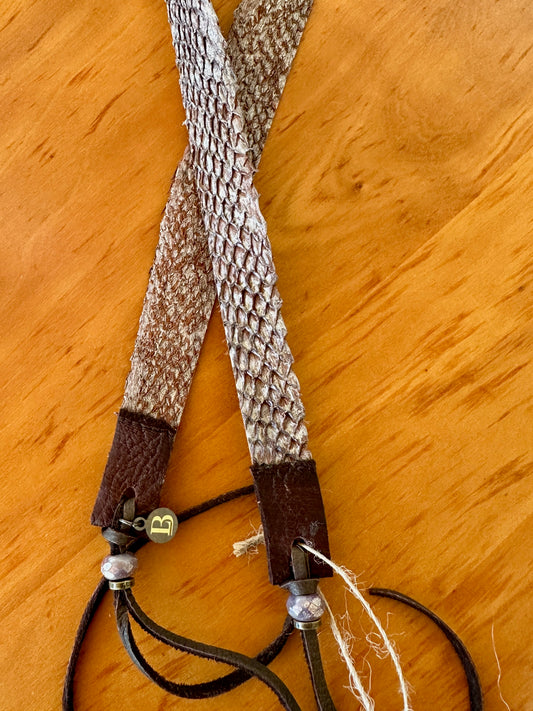 Bridger Leather Salmon Leather Bronze