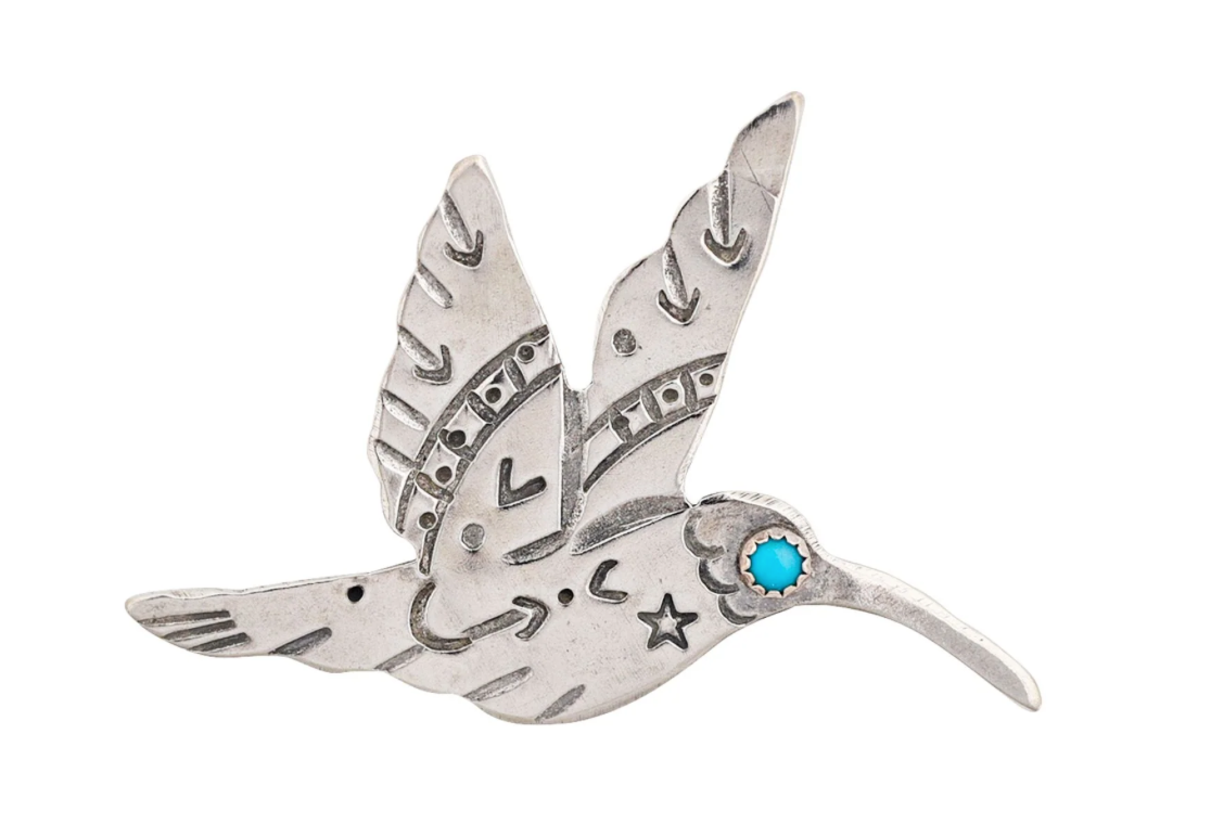 JOE EBY HUMMINGBIRD PIN