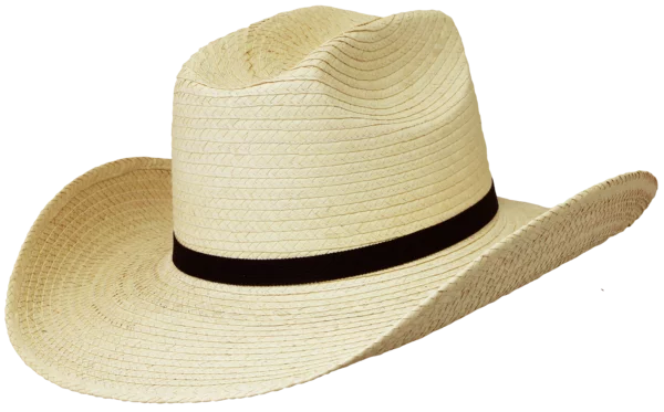 Sunbody Kids Straw Hat - Cattleman Simple